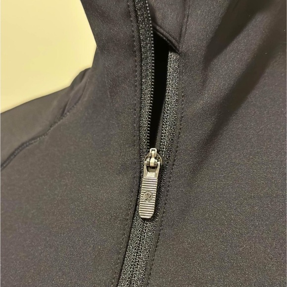 Lululemon Always Alert 1/2 zip fleece long sleeve rulu run crop top - Picture 7 of 10